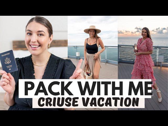 Pack With Me for a Cruise Vacation - Dana Berez