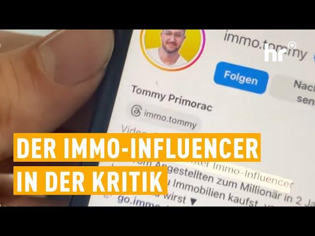 Die Causa Immo-Tommy – warum Europas größter Immo-Influencer in der Kritik steht | mex