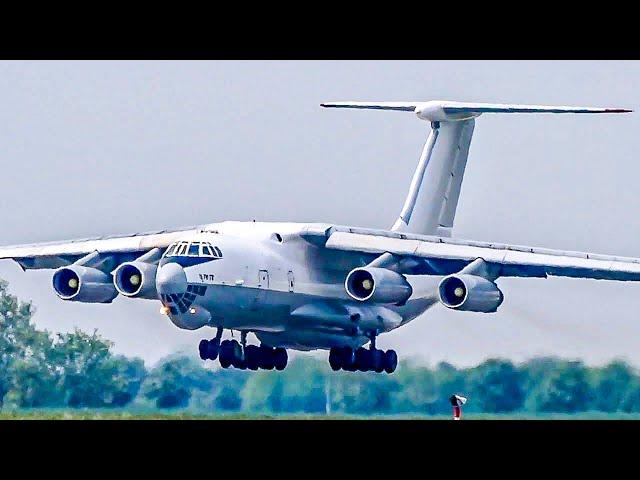 RARE PLANES at Belgrade Airport! - Including IL-76, TU-154, Boeing 747-300 and more!