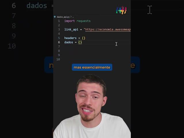 Como pegar dados de API com Python | #shorts