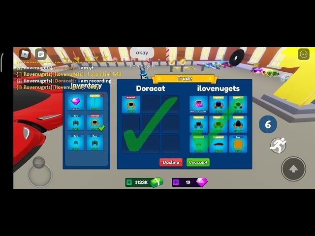 roblox bid battles tycoon trade my limited! l get scam？