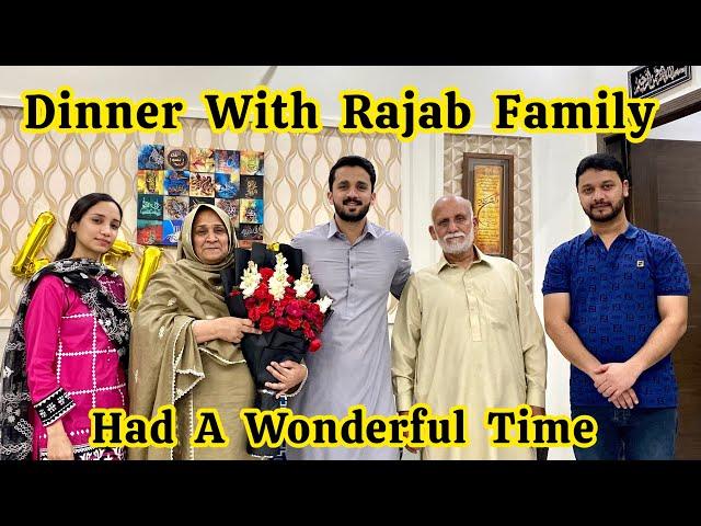 Dinner With Rajab Family || Thanks For Comming ⁠@rajabbutt94