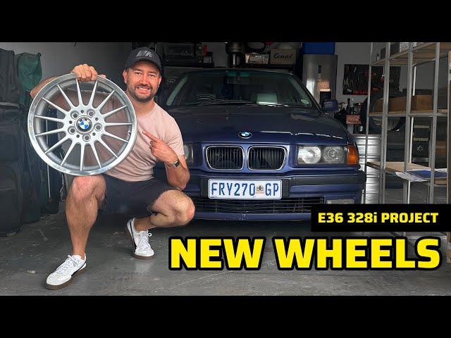 My BMW E36 gets New Wheels! | BMW E36 328i Project