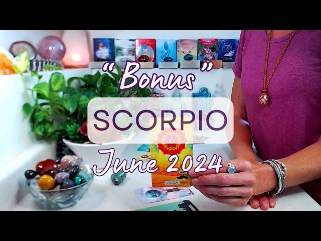 SCORPIO "BONUS" June 2024: Becoming The Best Version Of YOU ~ Light At The End Of The Tunnel!