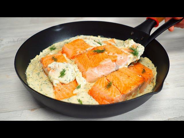20-Minutes Salmon In Creamy Sauce – Hard To Tear Yourself Away! Recipe by Always Yummy!