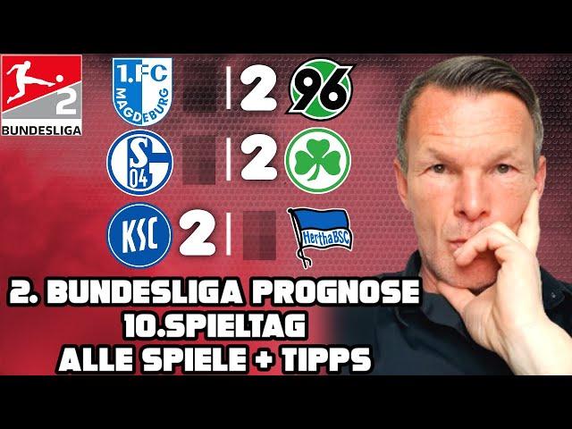 2. Bundesliga Prognose | 10. Spieltag Tipps & Vorschau ️ 2024/25