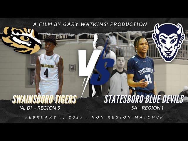 Swainsboro Tigers  vs Statesboro Blue Devils  | February 1, 2025