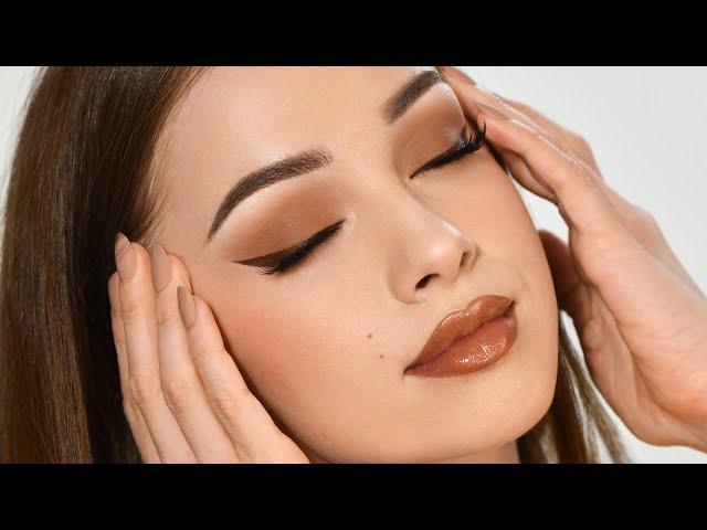 CARAMEL Makeup Tutorial | Fall Inspired Smokey Eye