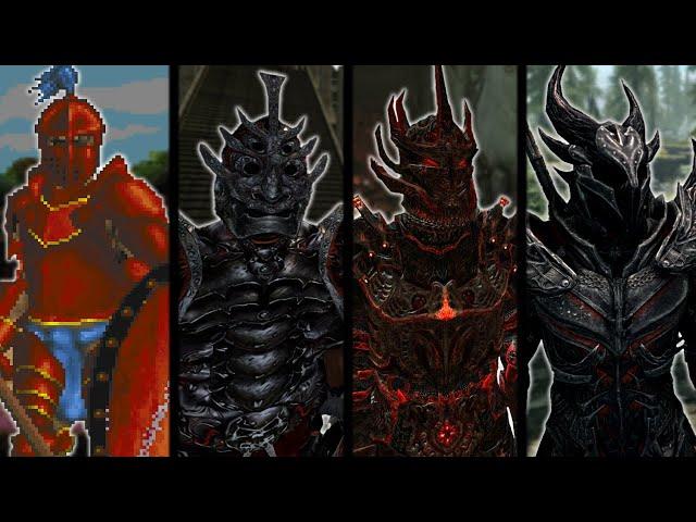 I Collected Daedric Armor in Every Elder Scrolls Game