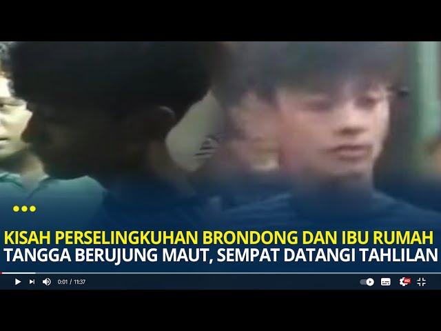 Kisah Perselingkuhan Brondong dan Ibu Rumah Tangga Berujung Maut, Pelaku Sempat Datangi Tahlilan