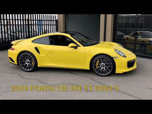 2018 Porsche 911 Turbo S Coupe Walk Around