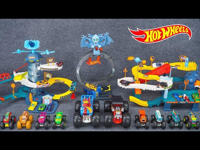 Hot Wheels Collection Unboxing Review ASMR  Hot Wheels City Bat Loop Attack Playset