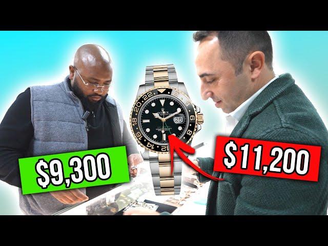 This ROOKIE Negotiated a ROLEX with a Watch Dealer