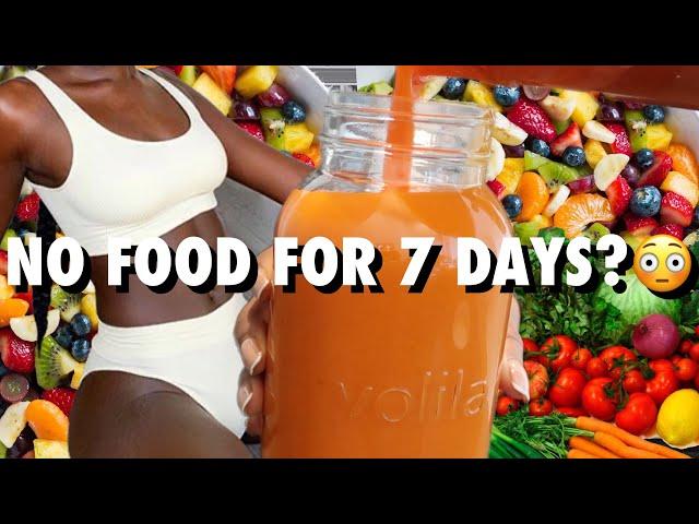 WHAT I DRINK FOR A 7 DAY FAST/JUICE CLEANSE | LOSE WEIGHT AND DETOXIFY! Raw Vegan/Plant based