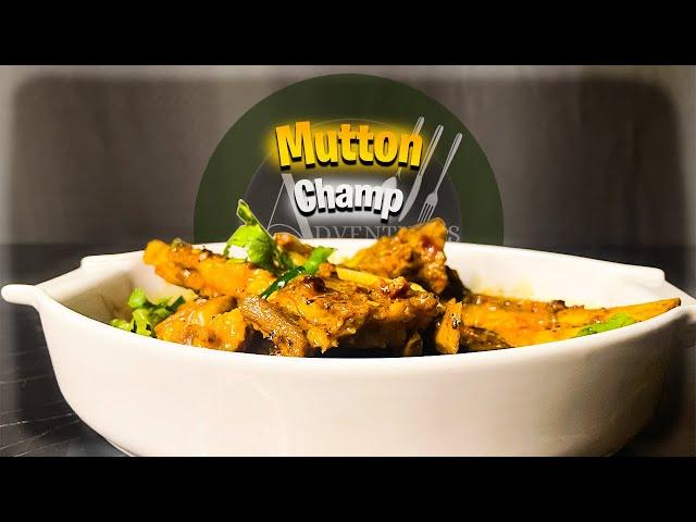 Mutton Champ Recipe By Aroma Adventure