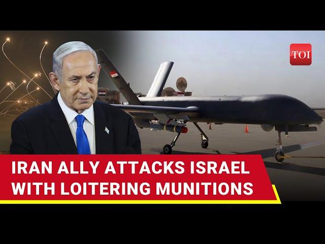 Iran Militia's Twin Strikes Stun Israel: Loitering Munitions From Iraq 'Hit Vital Military Targets'