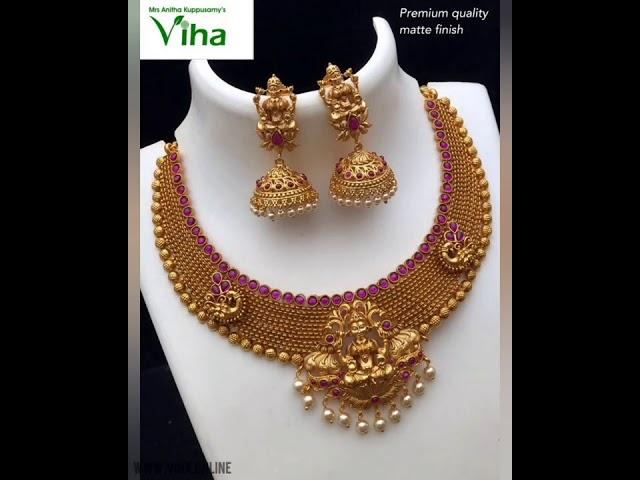 Viha's Artificial Jewellery Collections/Anitha Pushpavanam Kuppusamy Viha