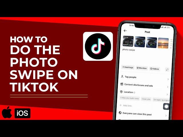 How To Do The Photo Swipe Trend On TikTok (TikTok Trend Tutorial)