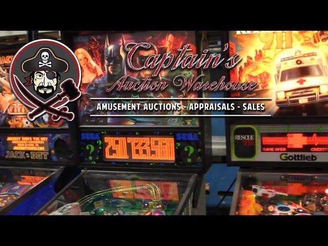 Massive Pinball Auction June 13 2015!