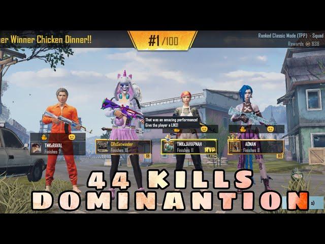 44 KILLS | BMOC 2022 IN GAME QUALIFIERS - DAY 1 DOMINATION  | fT - TEAM PBX