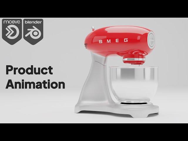 Blender Product Animation - SMEG