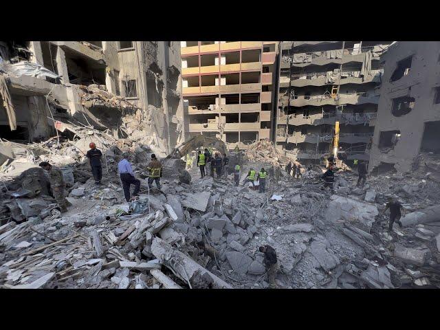 At least 15 killed by major Israeli airstrike in central Beirut