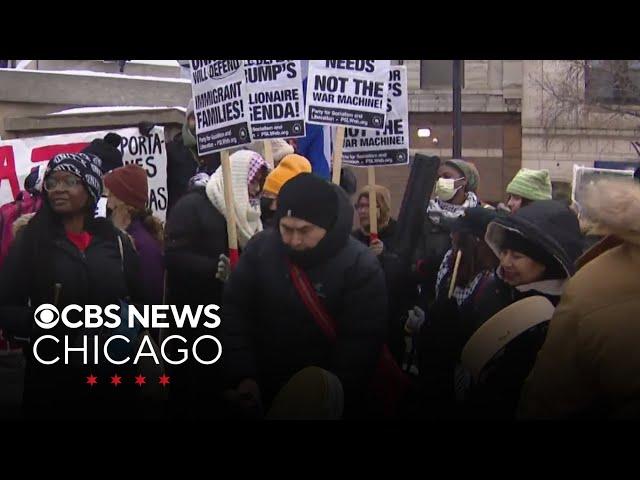 Chicagoans protest President-elect Trump's plan for mass deportations