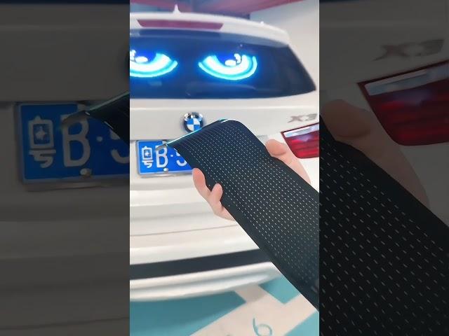 Programmable flex LED display for car truck |Blazexel #truck #car #ledscreen #carlover