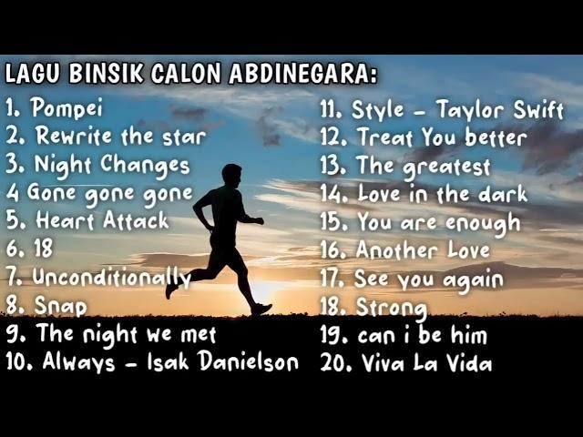 Lagu Binsik Calon Abdi Negara