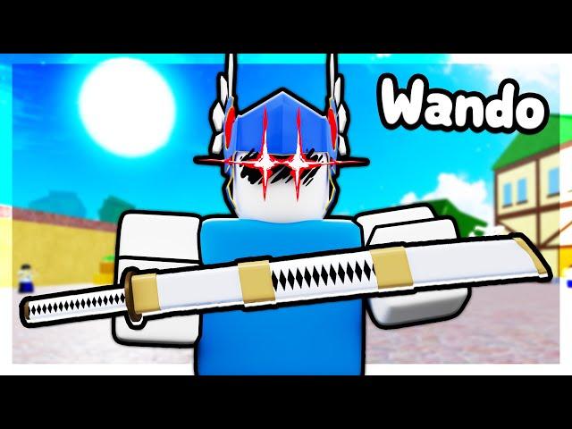 Legendary WANDO Sword is CRAZY GOOD... (Blox Fruits)