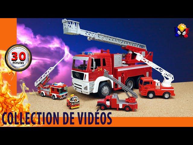 Éteindre les feux! Collection de vidéos sur les camions de pompiers