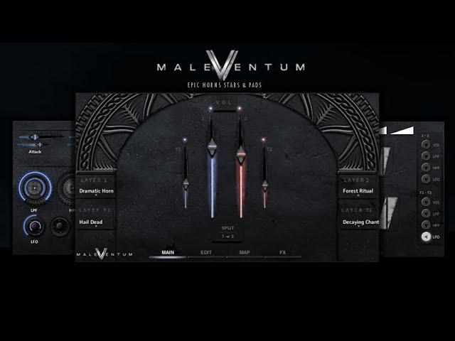 MALEVENTUM - Epic Horns Stabs & Pads - Sounds Demo Total