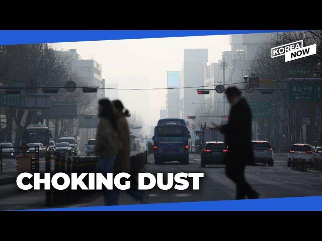 Yellow dust, ultrafine particles choke S. Korea