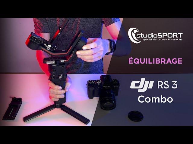 ÉQUILIBRAGE du DJI RS 3 | studioSPORT