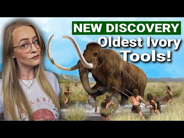 400,000 Year Old Ivory Tools Discovered!