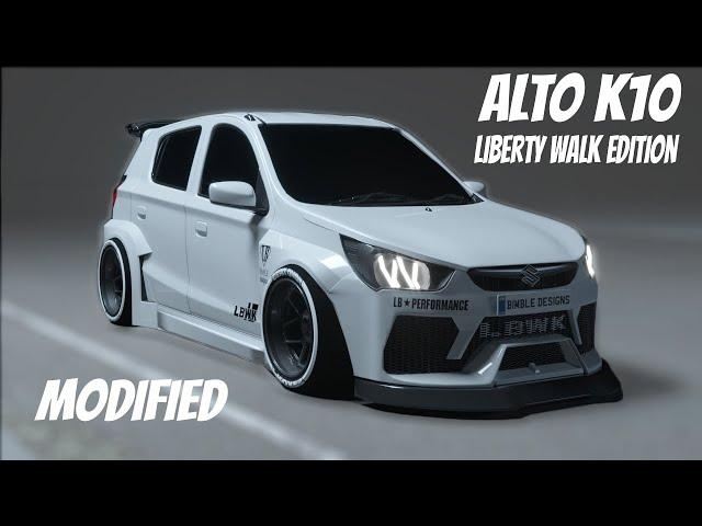 Alto K10 Liberty Walk edition | alto k10 modified | Bimble Designs | 3ds max