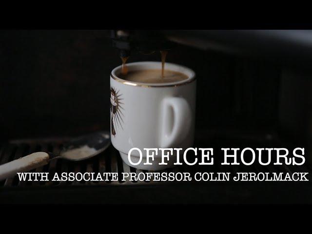 Office Hours with Associate Professor Colin Jerolmack