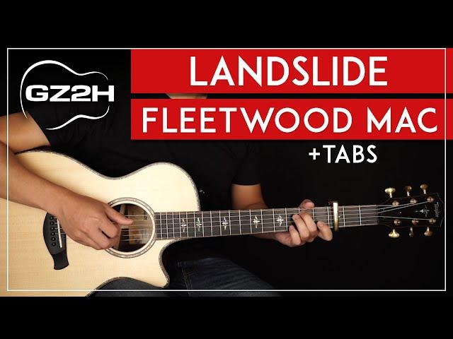 Landslide Guitar Tutorial Fleetwood Mac Guitar Lesson |Fingerpicking + Electric Solo|