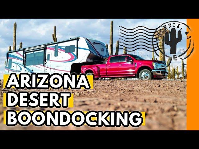 Boondocking in the Arizona Desert: Errands & Epic Finds! | Full Time RV Life