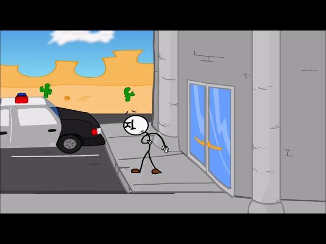 Stickman escapes prison fails