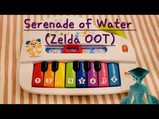 Serenade of Water (Legend of Zelda Ocarina of Time) on a kids toy piano