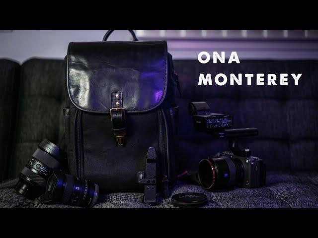 Ona Monterey | Compact and Stylish Camera Backpack