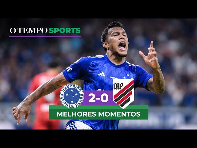 CRUZEIRO 2 x 0 ATHLETICO-PR - Veja os melhores momentos da partida pelo Campeonato Brasileiro