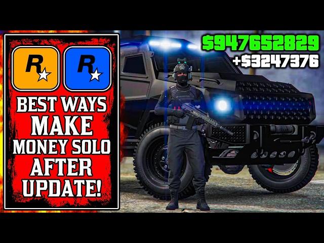 THIS IS TOO EASY! BEST WAYS To Make Millions SOLO After UPDATE in GTA Online! (GTA5 Fast Money)