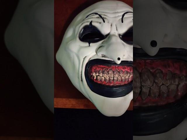 SPIRIT HALLOWEEN ART THE CLOWN TERRIFIER COSTUME MASK REHAUL!!