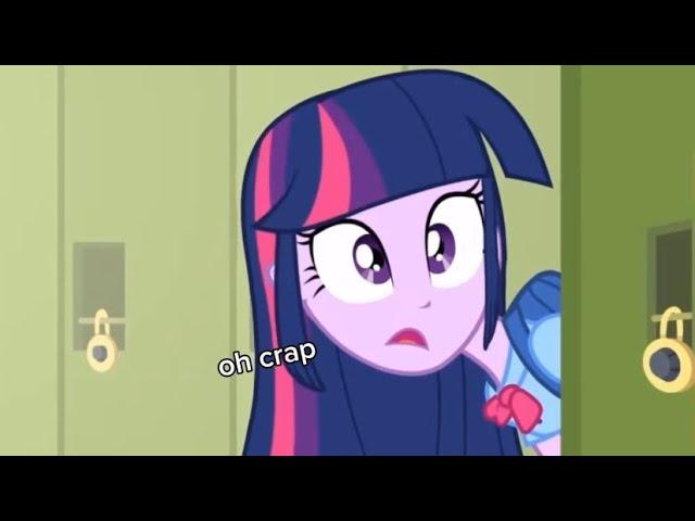 Twilight Sparkle embarrassing herself for three minutes straight