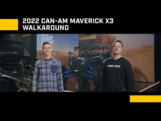 2022 Maverick X3 Walkaround | Can-Am Off-Road