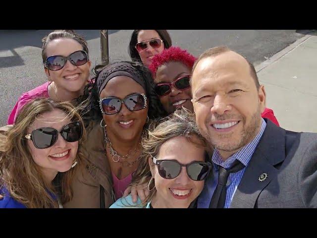 Last Blue Bloods Set Visit with Donnie Wahlberg 4/24