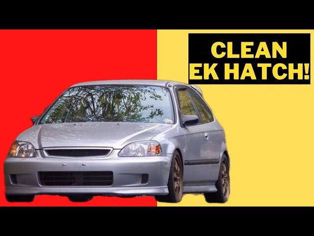 EK9 2000 Honda Civic EK: Clean and Simple Hatchback!