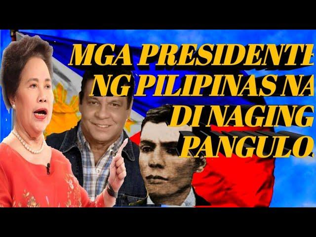 Best President We never had | Miriam Defensor Santiago |Fernando Poe Jr | Andes Bonifacio